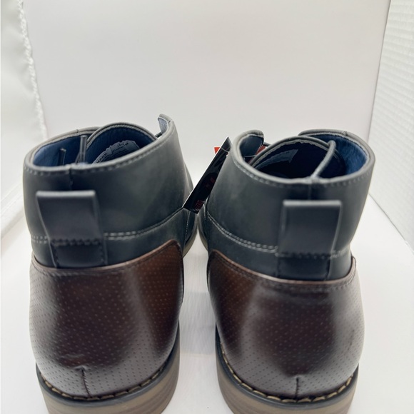 DEER STAGS Mens Black brown Cushioned Mark Almond Toe Dress Chukka Boots 10.5 M - Picture 5 of 9